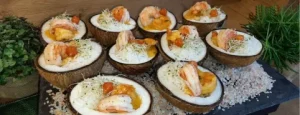 Garnele in Cocos Fingerfood - Amaral's Catering