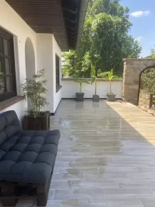 Terasse vorne - Amarals Restaurant