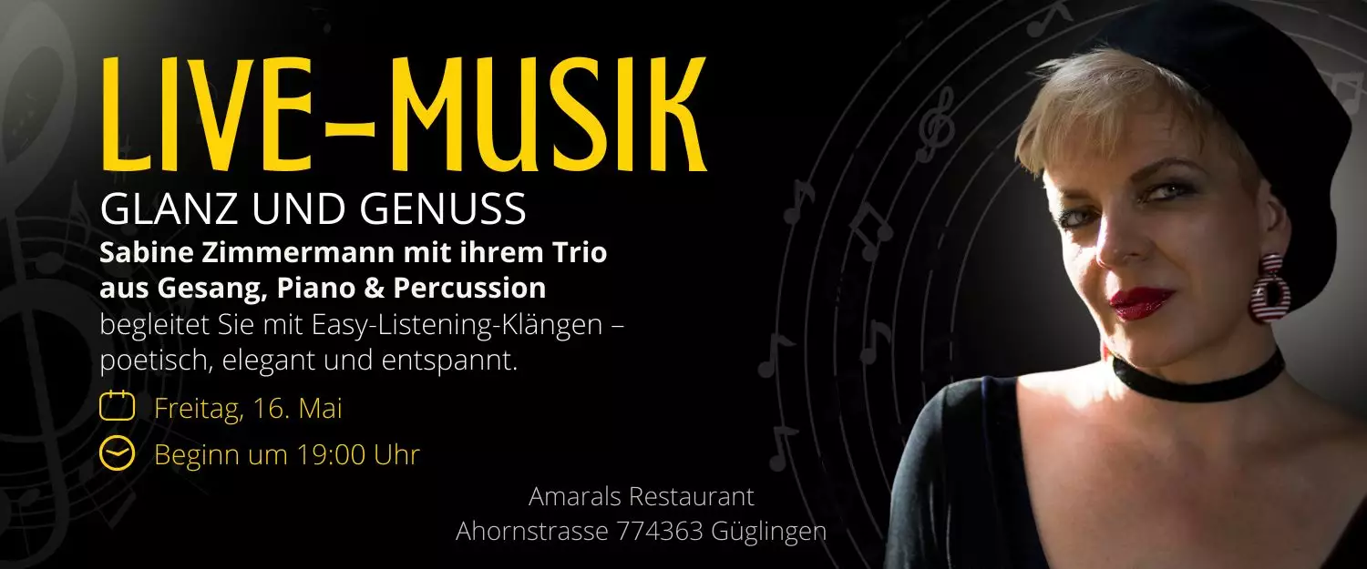 Sabine Zimmermann-Jazz-Trio-Heilbronn-Amarals Restaurant